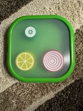 Green Food Storage Container with Airtight Lid